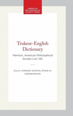 Cover Trukese-English Dictionary
