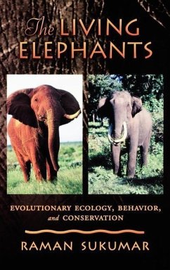 The Living Elephants - Sukumar, Raman; Sukumar, R.