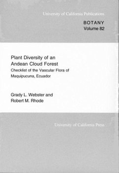 Cover Plant Diversity of an Andean Cloud Forest