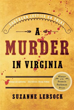 Murder in Virginia - Lebsock, Suzanne