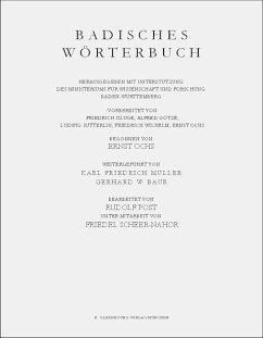 rechten-Riedlos / Badisches Wörterbuch Band IV/Lieferung 64/65 - Post, Rudolf (Bearb.)