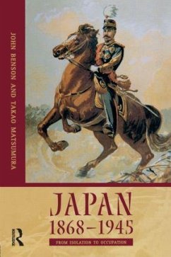Japan 1868-1945 - Matsumura, Takao; Benson, John