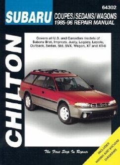 Subaru Coupes, Sedans, and Wagons, 1985-96 - Haynes Publishing