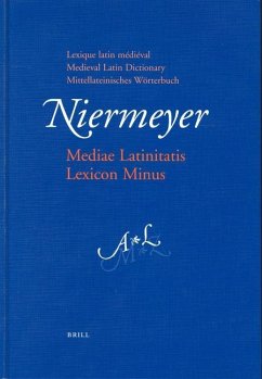 Mediae Latinitatis Lexicon Minus (2 Vols.): Lexique Latin Médiéval - Medieval Latin Dictionary - Mittellateinisches Wörterbuch - Niermeyer; de Kieft, van