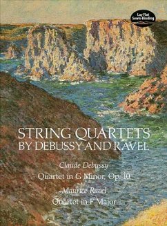 Cover String Quartets by Debussy and Ravel: Quartet in G Minor, Op. 10/Debussy Quartet in F Major/Ravel