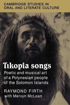 Tikopia Songs - Firth, Raymond William