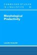 Morphological Productivity - Bild 1