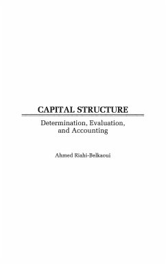 Capital Structure - Riahi-Belkaoui, Ahmed