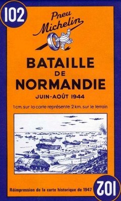 Battle of Normandy - Michelin Historical Map 102 - Michelin