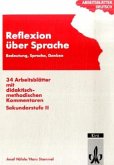 Reflexion über Sprache