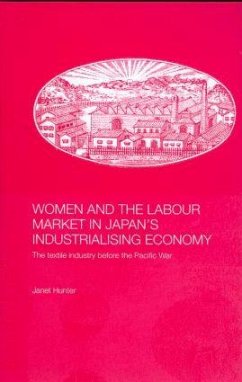 Women and the Labour Market in Japan's Industrialising Economy - Hunter, Janet
