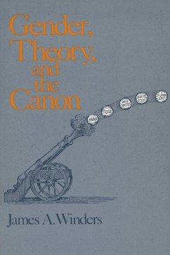 Gender, Theory, and the Canon - Winders, James