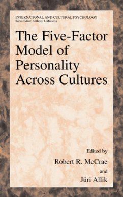 The Five-Factor Model of Personality Across Cultures - McCrae, Robert R. / Allik, Juri (eds.)