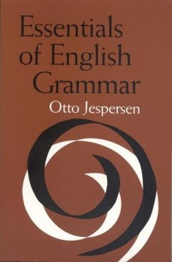 Essentials of English Grammar - Jespersen, Otto