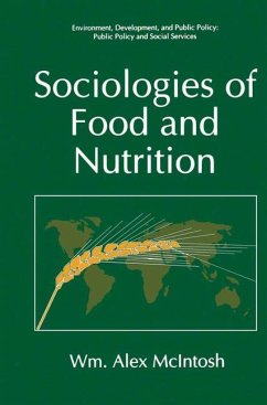Sociologies of Food and Nutrition - McIntosh, Wm. Alex