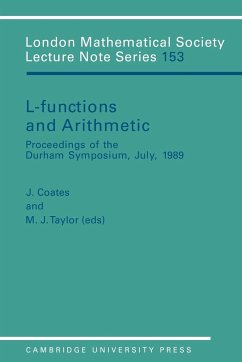 L-Functions and Arithmetic - Coates, J. / Taylor, M. J. (eds.)