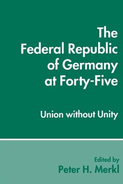 Cover The Federal Republic of Germany at Forty-Five