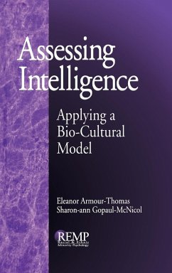 Assessing Intelligence - Armour-Thomas, Eleanor; Gopaul-Mcnicol, Sharon-Ann