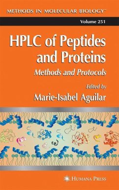 HPLC of Peptides and Proteins - Aguilar, Marie-Isabel (ed.)