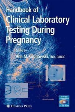 Handbook of Clinical Laboratory Testing During Pregnancy - GRONOWSKI M. ANN