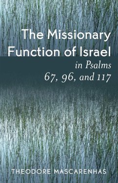 Cover Missionary Function of Israel in Psalms 67, 96, and 117