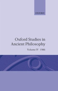 Oxford Studies in Ancient Philosophy - Woods, Michael (ed.)