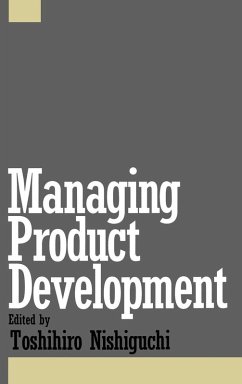 Managing Product Development - Nishiguchi, Toshihiro (ed.)