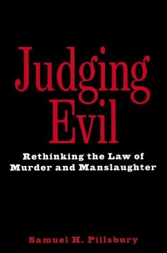 Judging Evil - Pillsbury, Samuel H