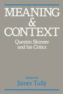 Meaning and Context - Tully, James (ed.)