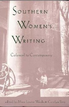 Southern Women's Writing, Colonial to Contemporary