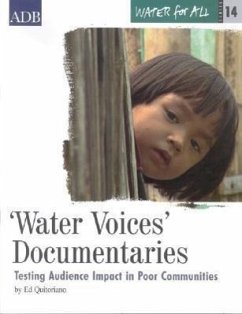 Water Voices Documentaries: Testing Audience Impact in Poor Communities - Quitoriano, Ed