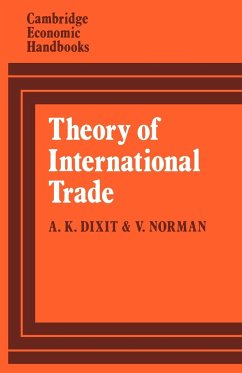 Theory of International Trade - Dixit, A.; Norman, V. D.; Dixit, Avinash K.