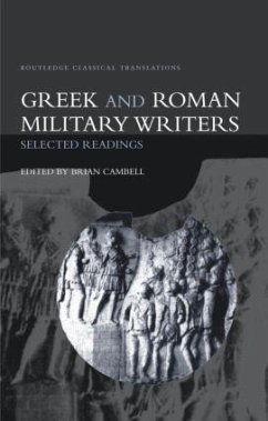 Greek and Roman Military Writers - Campbell, Brian