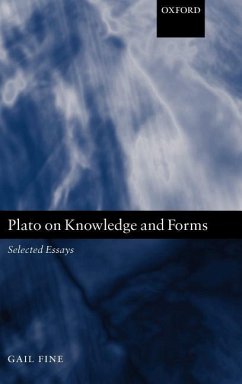Plato on Knowledge and Forms: Selected Essays - Fine, Gail