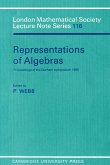 Representations of Algebras