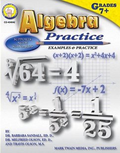 Algebra Practice Book, Grades 7 - 12 - Sandall; Olson