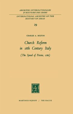 Church Reform in 18th Century Italy Cover Church Reform in 18th Century Italy