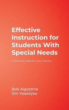 Effective Instruction for Students With Special Needs - Algozzine, Bob; Ysseldyke, Jim