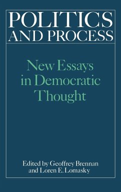 Politics and Process - Brennan, Geoffrey Brennan, H. G. H. G., Brennan