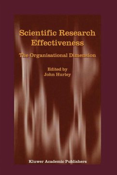Scientific Research Effectiveness - Hurley, J. (Hrsg.)