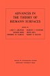 Advances in the Theory of Riemann... - Bild 1