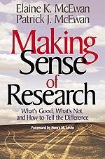 Making Sense of Research - McEwan-Adkins, Elaine K; McEwan, Patrick J