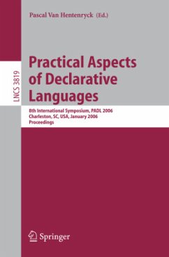 Practical Aspects of Declarative Languages - van Hentenryck, Pascal (ed.)