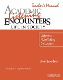 Academic Listening Encounters: Life in Society Teacher's Manual