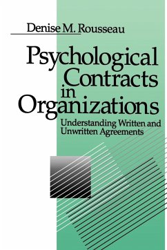 Psychological Contracts in Organizations - Rousseau, Denise M.