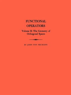 Functional Operators (AM-22), Volume 2 - Neumann, John Von
