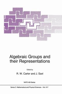 Algebraic Groups and their Representations - Carter, R. W.;Saxl, J.