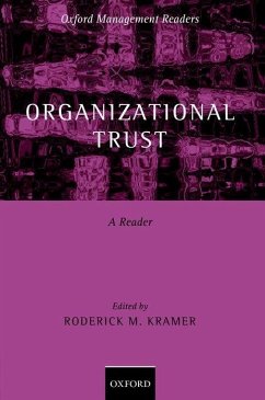 Organizational Trust - Kramer, Roderick M. (ed.)