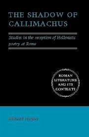 The Shadow of Callimachus - Hunter, Richard