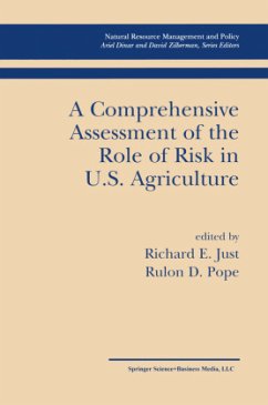 A Comprehensive Assessment of the Role of Risk in U.S. Agriculture - Just, Richard E. / Pope, Rulon D. (Hgg.)